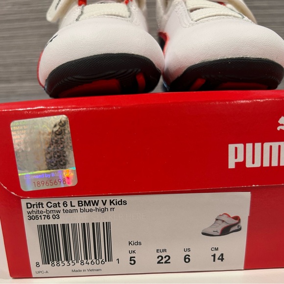 NWT Puma BMW Motorsport Kids Shoes - Picture 7 of 7